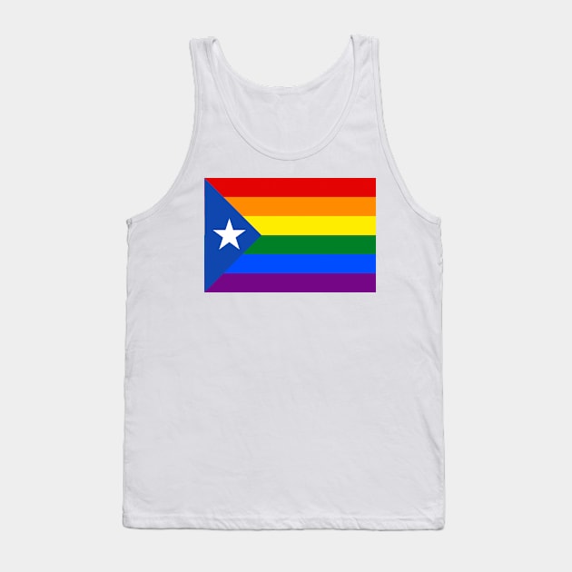 Catalunya LGBTQ Pride Flag Tank Top by popkulturniy